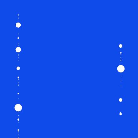 Blue tile with raindrops